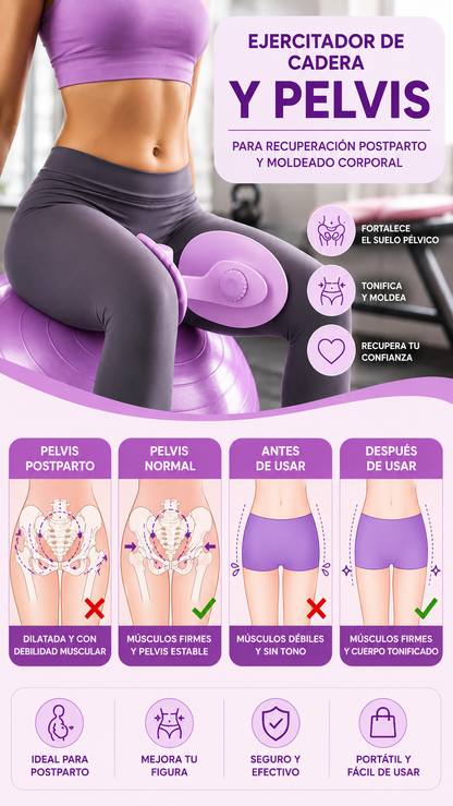 VELISSE™- ejercitador de resistencia para muslos, pelvis, glúteos y cadera